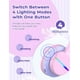 thumbnail image 2 of iClever BTH12 Kids Bluetooth Headphones,Colorful LED Lights Wireless Kids Headphones,74/85/94dB Volume Limited,85H Playtime,Bluetooth 5.2,Over Ear Headphones Built-in Mic for iPad/Tablet/Airplane,Pink, 2 of 5