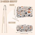 thumbnail image 4 of FORMRS Women Crossbody Purse with Chain Strap Vegan Leather Shoulder Handbag, Cartoon Gray Houses, 4 of 7