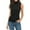 Black, variant on purcolt Womens Mock Turtleneck Base Shirts Solid Color Sleeveless Stretch Fitted Underscrubs Layer Tank Tee Tops