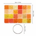 thumbnail image 3 of Multi‑Color Assorted Seed Bead Kit for Adults, Mixed Glass Small Beading Set with Divided Storage Box, DIY Jewelry Making Supplies for Bracelet Necklace Craft, Home Handcraft & Creative Art Project, 3 of 8