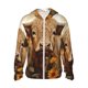 thumbnail image 1 of Balery Vintage Sunflower Cow Sudadera ligera de manga larga con capucha y protección solar UPF 50+ para hombre y mujer, ideal para pesca y running-Medium, 1 of 7
