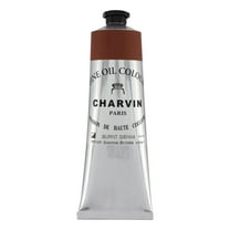 Charvin Professional Artist Quality Oil Paints, Natural Color Themed Hues, Burnt Sienna 150 ml