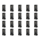 thumbnail image 2 of JShteea Mini Linternas EDC 1000LM UV Alarma Zumbador Antorcha (negro Transparente), 2 of 5