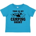 thumbnail image 3 of Inktastic This is My Camping Shirt with Bear and Moutains Boys or Girls Toddler T-Shirt, 3 of 5