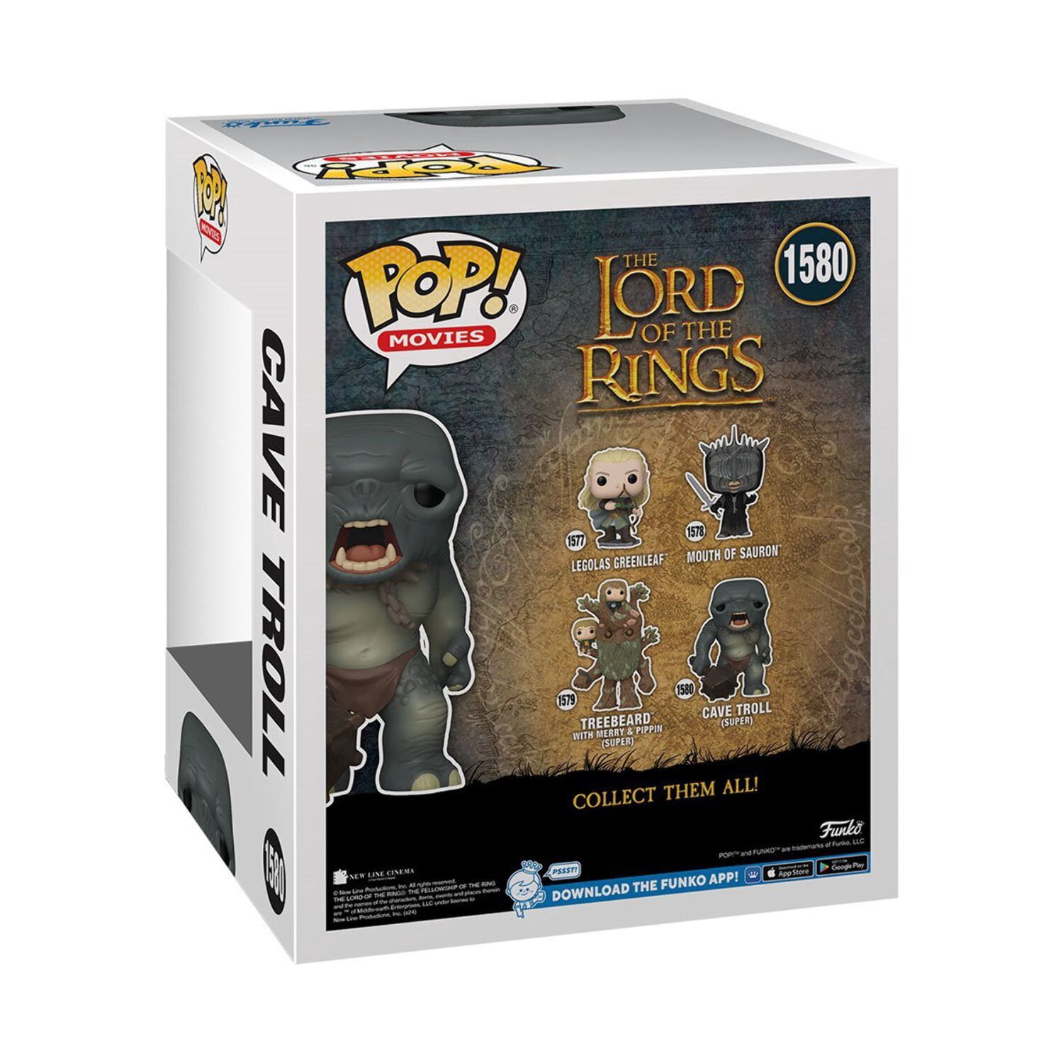 Funko POP! Deluxe: Lord of the Rings - Gandalf Door of Durin (Glow