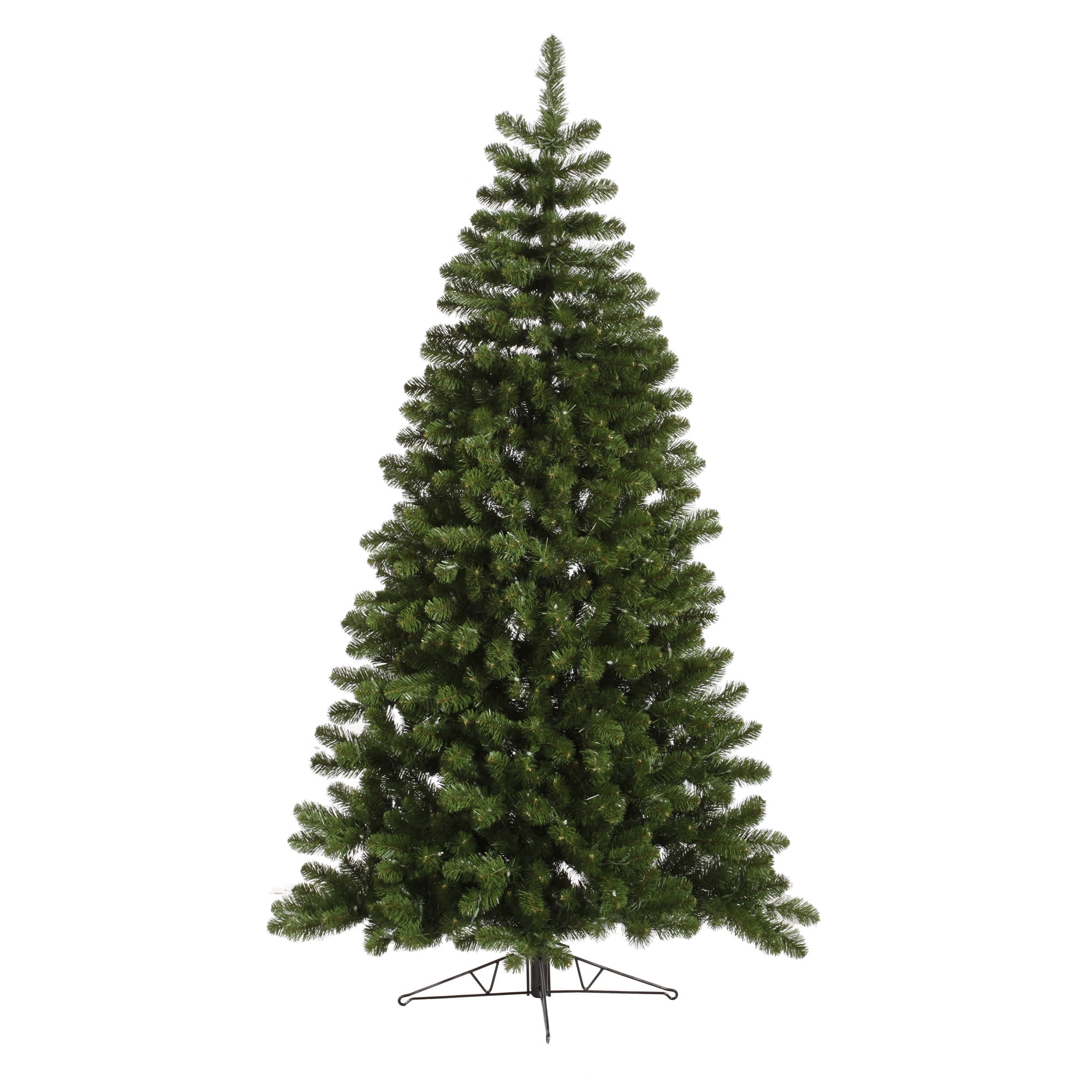 Vickerman Green Unlit Slim Christmas Tree, 9.5' - Walmart.com