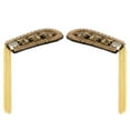 thumbnail image 2 of 1 Par de Cadena Fresca Epaulette Hombro Estrella Epaulet Emblemas de Emblema Hechos , Oro Yinane traje de charreteras de hombro, 2 of 8