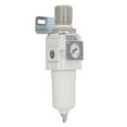 thumbnail image 2 of Air Filter Pressure Regulator G1/4 Compressor Pipe Fittings Tools Accessories with Bracket, 2 of 14