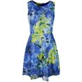 thumbnail image 2 of Women's Sleeveless Lace Floral Print Princess Seam Dress, 2 of 4