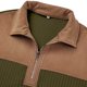thumbnail image 5 of Ceisia Men Color Block Long Sleeve Zipper Casual Daily Outdoor Versatile Gift Fashion Athletic Top, 5 of 8
