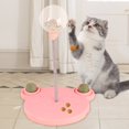 thumbnail image 3 of Balle de Nourriture pour Chat Auto-Jouante Jouet Distributeur de Nourriture (Bleu Ordinaire), 3 of 8