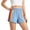 Sky Blue, variant on Endives Women's Workout Shorts Lightweight Casual Sports Shorts Athletic High Waisted Biker Shorts Stretchy Active Yoga Short Running Shorts for Women