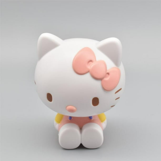 Sanrio-figuras de acción de Hello Kitty Kuromi para niños, juguetes para decorar pasteles, decoraciones de dibujos animados, Cinnamoroll qym unisex