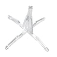 thumbnail image 3 of Soporte plegable para clarinete BB, trípode transparente, accesorios acrílicos, tamaño compacto, capacidad de carga de 2 kg, base estable desmontable., 3 of 8