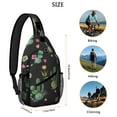 thumbnail image 5 of Sling Bag Cactus Hiking Daypack Crossbody Backpack Purse for Men Women, 5 of 6