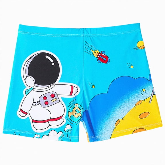 Xudanell Boys Swim Trunks Toddler Stretch Swim Shorts Quick Dry Kids Swim Cap Bathing Suit Boys Swim Set