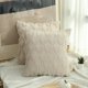 thumbnail image 1 of 2 Fundas para Cojines de Sala，Cojines Decorativos Cama，Funda de Cojín de Pana para Sofá，Almohadas Decorativas (Beige), 1 of 4