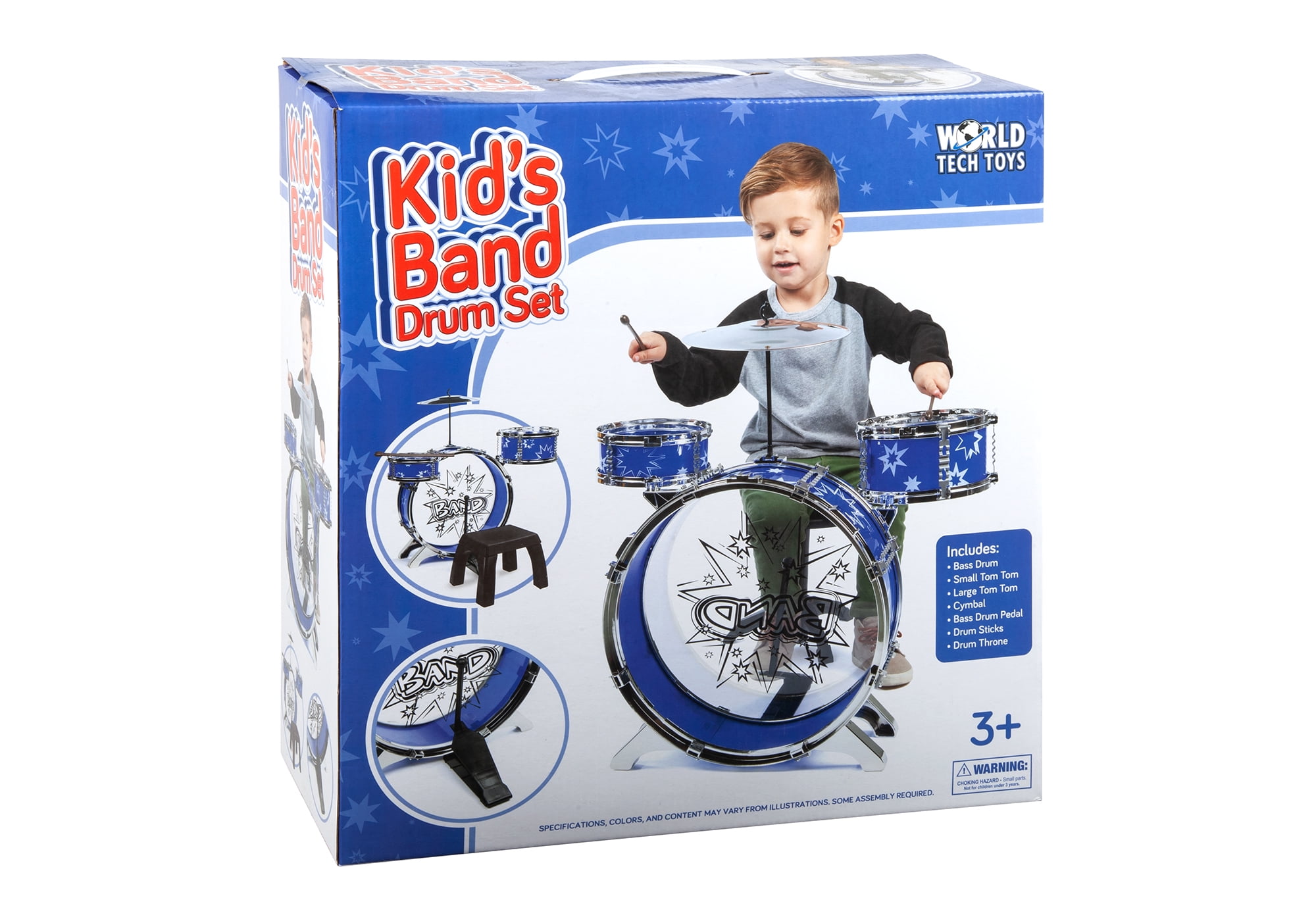 Walmart My First Metal Drum Set Together In Tune Drums Connected