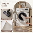 thumbnail image 5 of SIXHOME Bathroom Rugs Non Slip Rubber Backing Bath Mat Super Absorbent Bath mat Thin Soft Quick Dry Bath Runner Machine Washable Farmhouse Bathroom Mats Fits Under Door 20"x70" Beige, 5 of 7