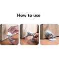thumbnail image 3 of ABS Silicone Door Stopper Impact Protection Impact Protection Self Adhesive Door Stopper Wall Protector, 3 of 4