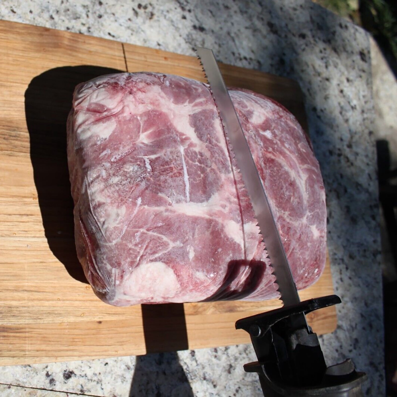 12 Inch Stainless Steel Meat Bone Cutting Reciprocating Saw - 5 Pack, Food Grade Stainless Steel, for Cutting Meat and Bone