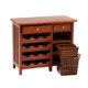 thumbnail image 4 of Tholdsy Gabinete de simulación de mini casa, armario en miniatura, dormitorio, sala de estar, hermosos muebles pequeños, escaparate adornado Muebles de casa de muñecas Tholdsy FN010735-01B, 4 of 6