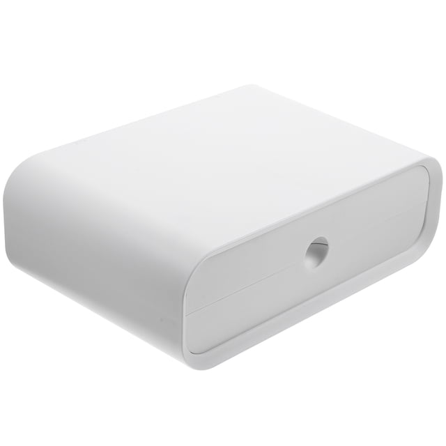 OUNONA Rack Elevador Acrílico Para Computadora Con Cajón Antideslizante Y Bordes Redondeados