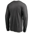 thumbnail image 3 of Men's Heathered Gray New York Islanders Victory Arch Long Sleeve T-Shirt, 3 of 3
