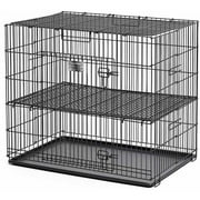 Midwest Puppy Playpen with Plastic Pan and 1" Floor Grid