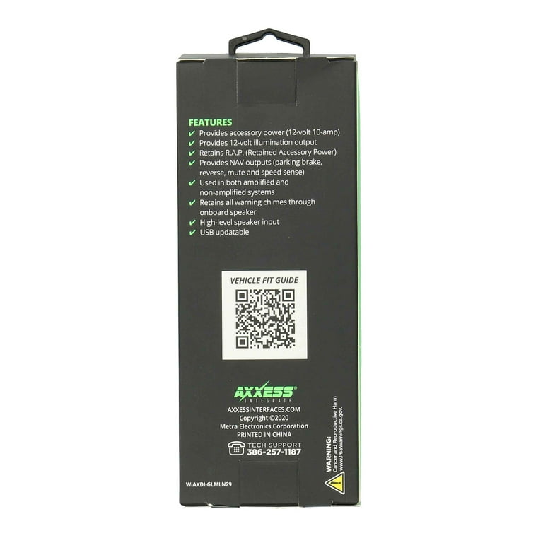 Digital Metra Car Radio Harness Adapter Interface with Chime