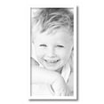 thumbnail image 2 of ArtToFrames 11" x 22" Contemporary White Picture Frame, 11x22 inch White Wood Poster Frame (WOM-4164), 2 of 8