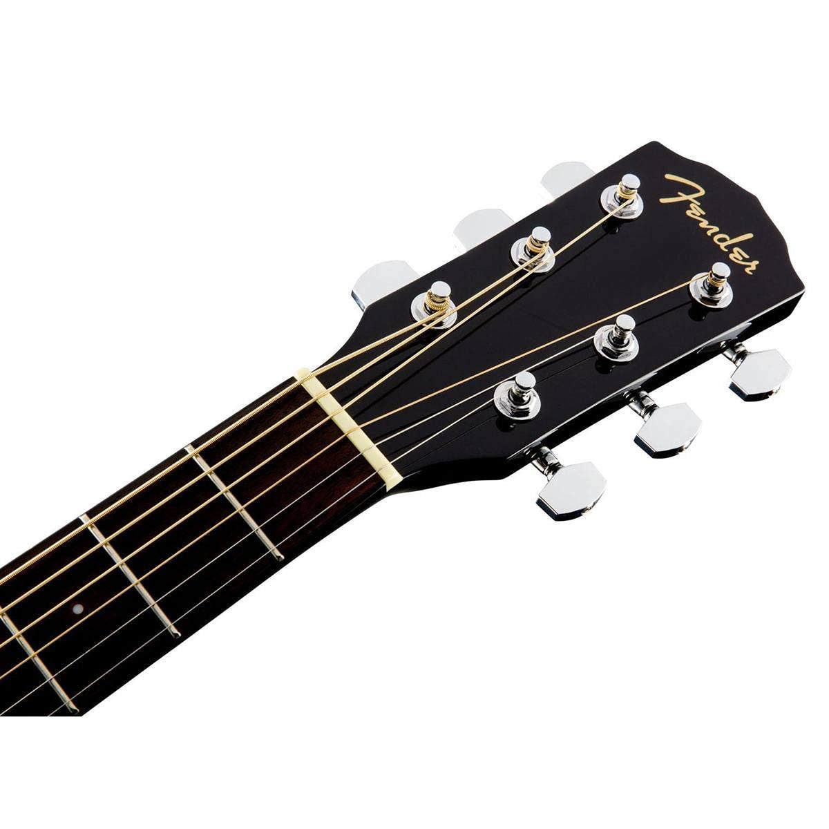Fender CD-60SCE Dreadnought, Walnut FB, Black