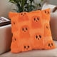 thumbnail image 1 of Fundas de almohada y funda de cojín de fantasmas de terciopelo para Halloween, 45cm, naranja, 1 of 4