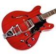 thumbnail image 6 of Guild Starfire V Hollowbody Archtop Electric Guitar with Guild Vibrato Tailpiece Cherry Red, 6 of 7