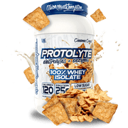 VMI Sports | Protolyte Whey Isolate Protein Powder | Low-Calorie for Weight Loss and Muscle Gain | Non-GMO 1.6 lb (Cinnamon Crunch)