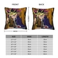 thumbnail image 4 of Yu-Gi-Oh Throw Pillow Cover Decoration Pillow Case Cushion Home Decor for Home Sofa Couch 20"x20", 4 of 7