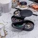 thumbnail image 3 of Jewry Iser Box,6pcs S Rotating Jewelry Izer Box 4-layer Stora Spin H Tray Pack With Lid For Necklace Brac, 3 of 4
