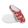 thumbnail image 3 of Lsque Popcorn2 Pattern Womens Comfort Cotton on Scuff With Memory Foam and Anti-skid Sole Slipper-37/38, 3 of 7