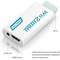 thumbnail image 2 of Wii to hdmi Converter, Gana wii to hdmi Adapter, wii to hdmi1080p 720p Connector Output Video & 3.5mm Audio - Supports All Wii Display Modes., 2 of 4