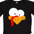thumbnail image 4 of Inktastic Thanksgiving Goofball Turkey Face Boys or Girls Long Sleeve Baby Bodysuit, 4 of 5