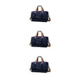 thumbnail image 1 of Decodeary Sac de Voyage Grande Capacité pour Femmes - Imperméable et Résistant aux Rayures Sacs de Transport Multiples Bleu 3Set, 1 of 6