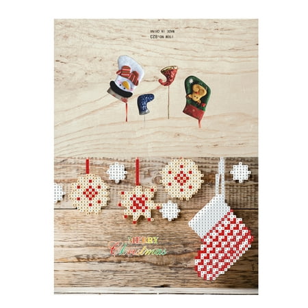 Merry Christmas Cards DIY Diamond Painting Handmade Cards Round Drill Greeting Cards Rhinestones Embroidery Arts Crafts