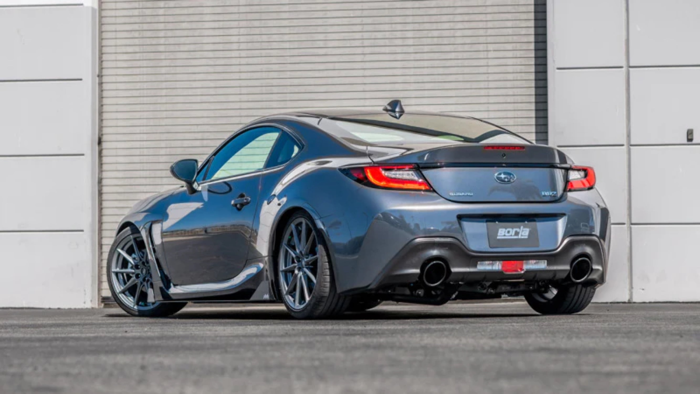 Borla S-Type Cat-Back Exhaust System for 2022-2025 Subaru BRZ and Toyota GR86 with Black Chrome Tips