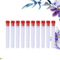 thumbnail image 3 of MasteelfCA 10 Pcs Transparent Plastic Storage Bottles Needles Storage Barrels Tube DIY Beads Clear Containers Needles Organizers with Red Plug, 3 of 8