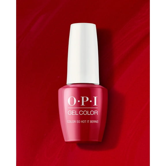 OPI Gelcolor Gel Nail Polish 0.50 oz. - Intelli-Gel - GCZ13 - Color So Hot It Berns
