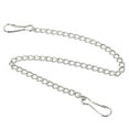 thumbnail image 1 of Unique Bargains 11.81 Inch Signboard Garden Plant Basket Clips Hangers Stainless Steel Hanging Chain 6 Pack, 1 of 6