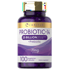 Probiotics 25 Billion CFU | With Prebiotics | 100 Capsules | Vegetarian, Non-GMO, & Gluten Free Supplement | For Men & Women | By Carlyle