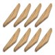 thumbnail image 1 of 8 Pcs Natural Wood Wall Coat Rack Clothes Hanger Wall Mounted Coat Hook, 1 of 5