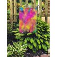 thumbnail image 2 of NUDECOR Pattern Geometric Abstract Modern Urban Geometry Digital Futuristic Graphic Garden Flag Decorative Flag House Banner 28x40 inch, 2 of 2