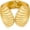 Chunky Shell Cuff, variant on Chunky Gold Shell Cuff Bracelets for Women Wide Hammered Starfish Bracelet Gold Coral Reef Bracelet Boho Summer Beach Statement Bracelets
